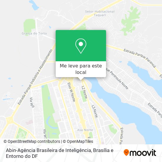 Abin-Agência Brasileira de Inteligência mapa