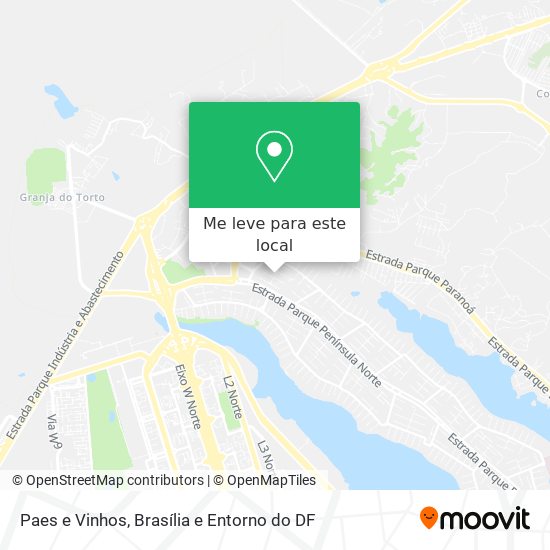 Paes e Vinhos mapa