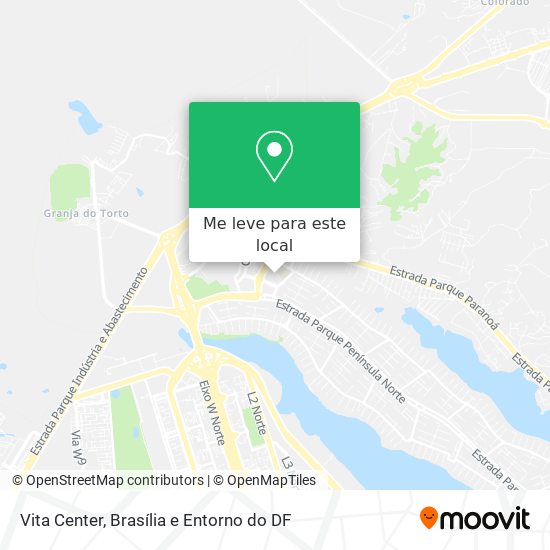 Vita Center mapa