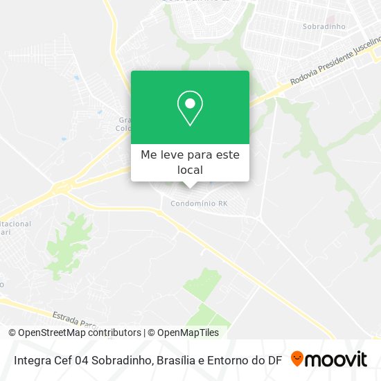 Integra Cef 04 Sobradinho mapa