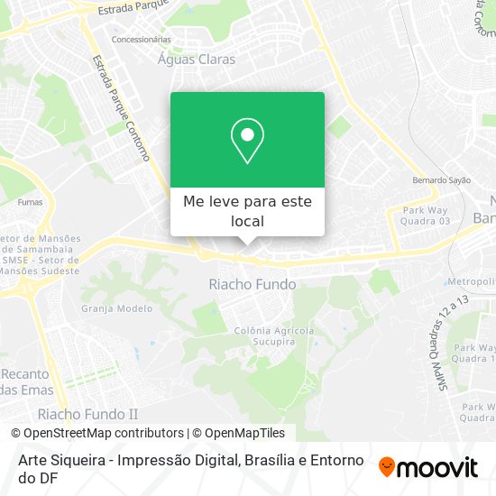 Arte Siqueira - Impressão Digital mapa