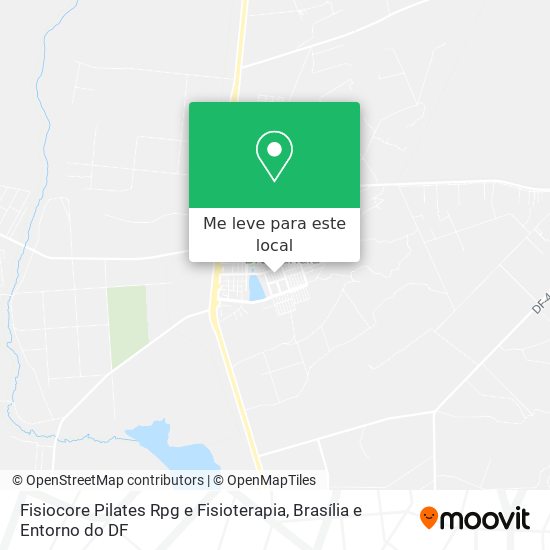 Fisiocore Pilates Rpg e Fisioterapia mapa