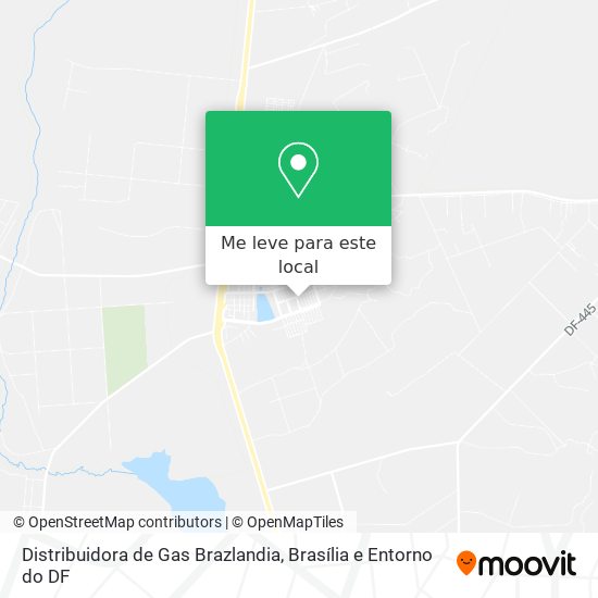 Distribuidora de Gas Brazlandia mapa