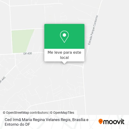 Ced Irmã Maria Regina Velanes Regis mapa