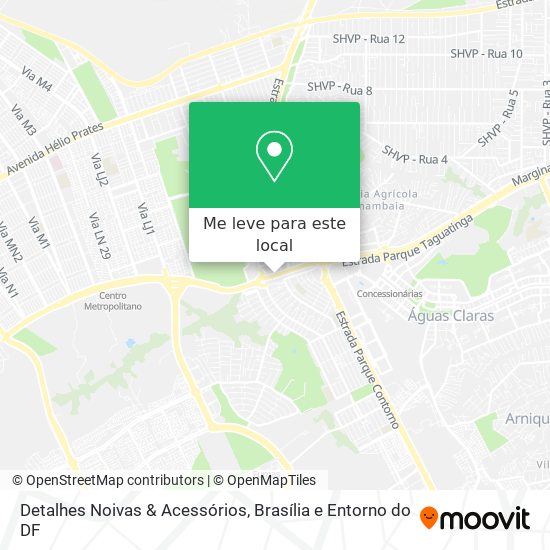 Detalhes Noivas & Acessórios mapa