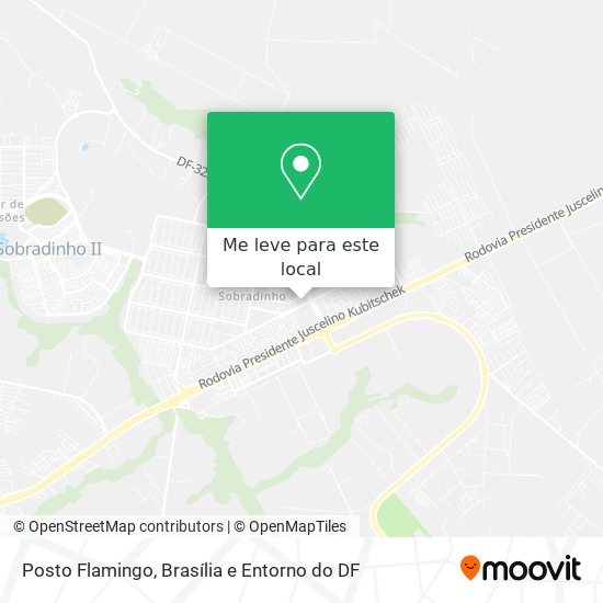 Posto Flamingo mapa