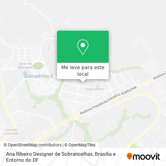 Ana Ribeiro Designer de Sobrancelhas mapa