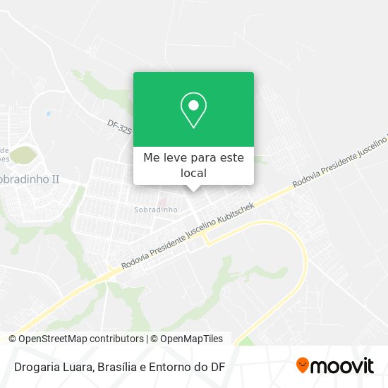 Drogaria Luara mapa