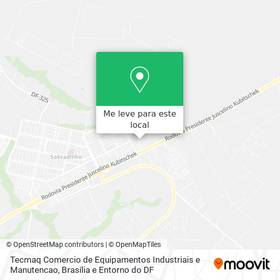 Tecmaq Comercio de Equipamentos Industriais e Manutencao mapa