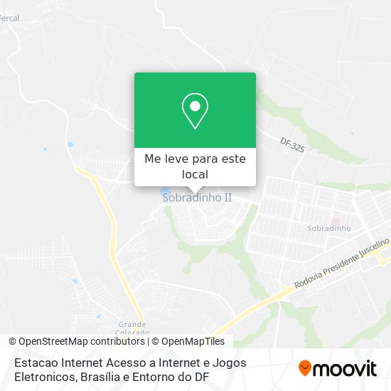 Estacao Internet Acesso a Internet e Jogos Eletronicos mapa