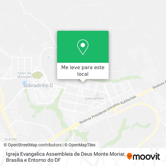 Igreja Evangelica Assembleia de Deus Monte Moriar mapa