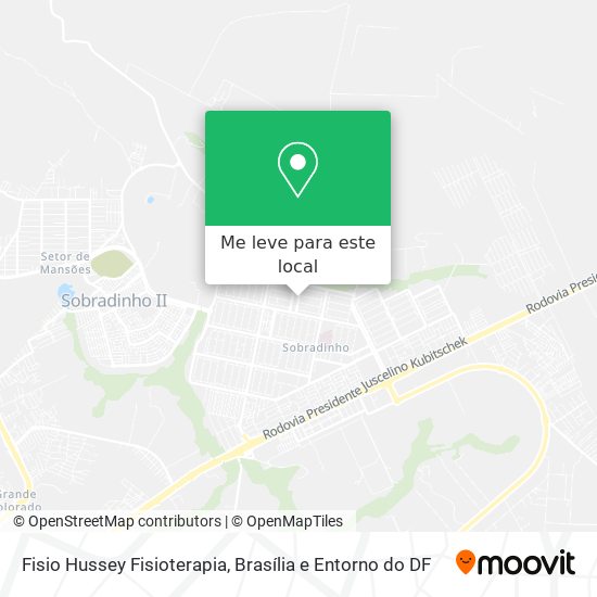 Fisio Hussey Fisioterapia mapa