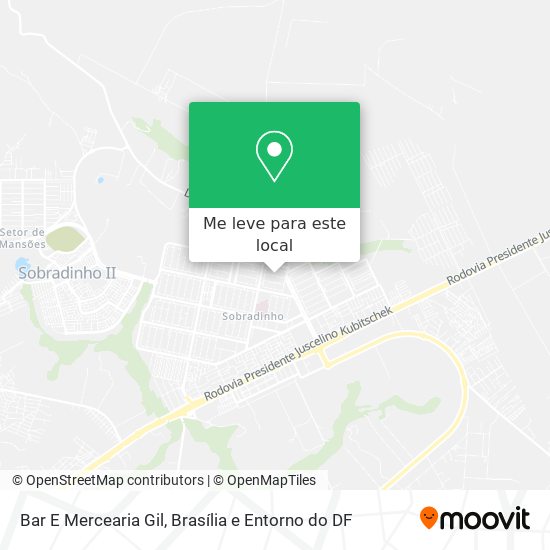 Bar E Mercearia Gil mapa