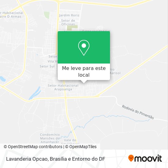 Lavanderia Opcao mapa