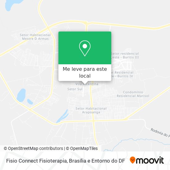 Fisio Connect Fisioterapia mapa