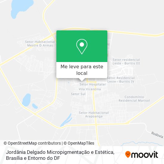 Jordânia Delgado Micropigmentação e Estética mapa