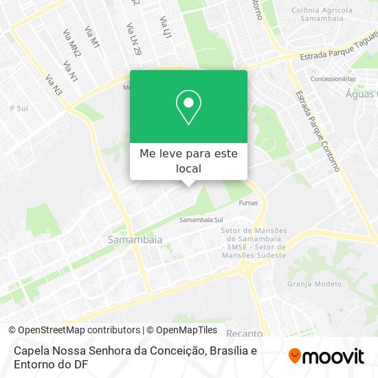 Capela Nossa Senhora da Conceição mapa
