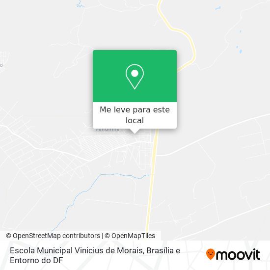 Escola Municipal Vinicius de Morais mapa