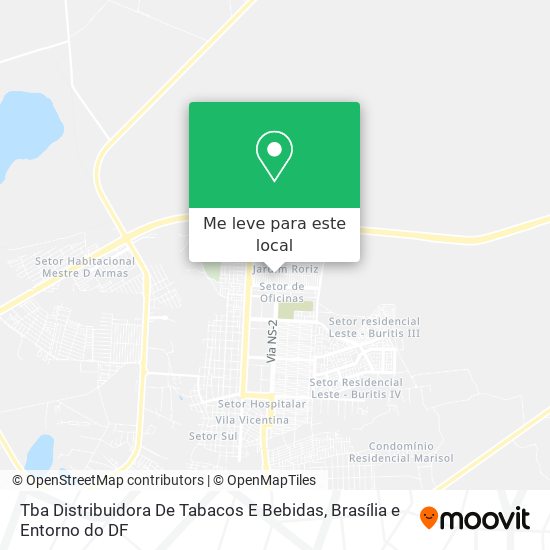 Tba Distribuidora De Tabacos E Bebidas mapa