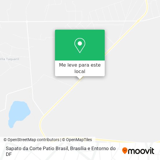 Sapato da Corte Patio Brasil mapa