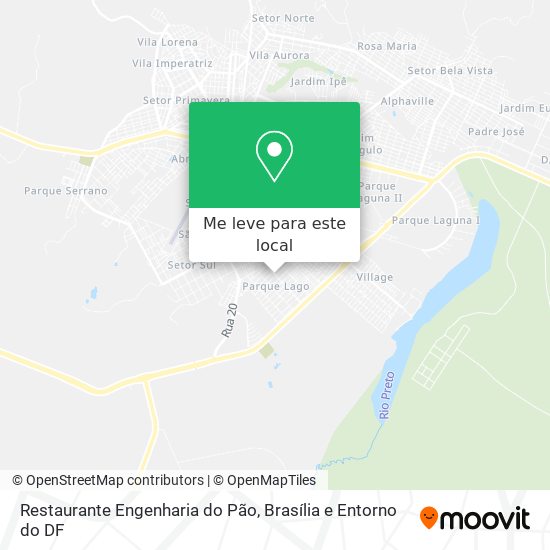 Restaurante Engenharia do Pão mapa
