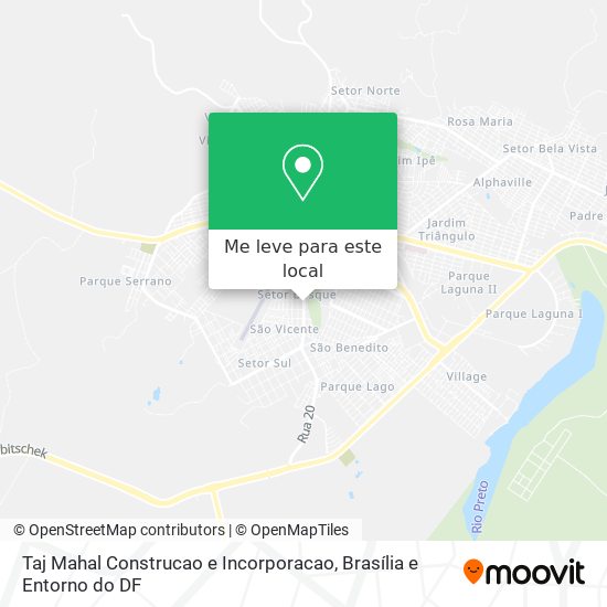 Taj Mahal Construcao e Incorporacao mapa