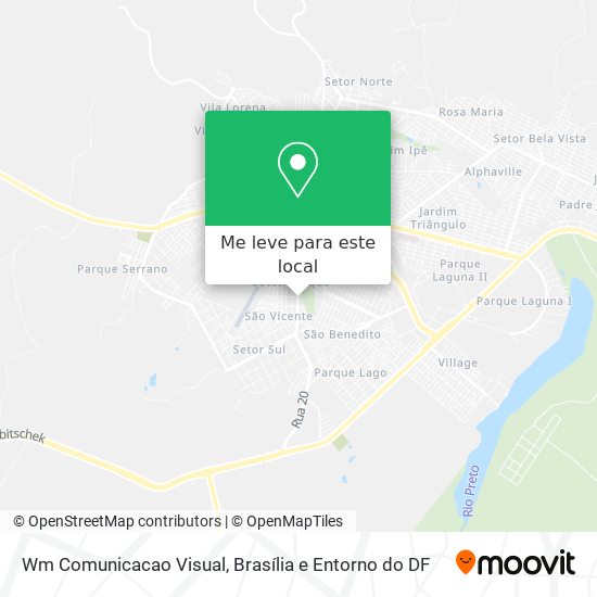 Wm Comunicacao Visual mapa
