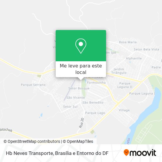 Hb Neves Transporte mapa