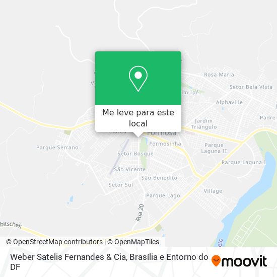 Weber Satelis Fernandes & Cia mapa