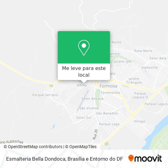 Esmalteria Bella Dondoca mapa