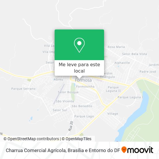 Charrua Comercial Agrícola mapa