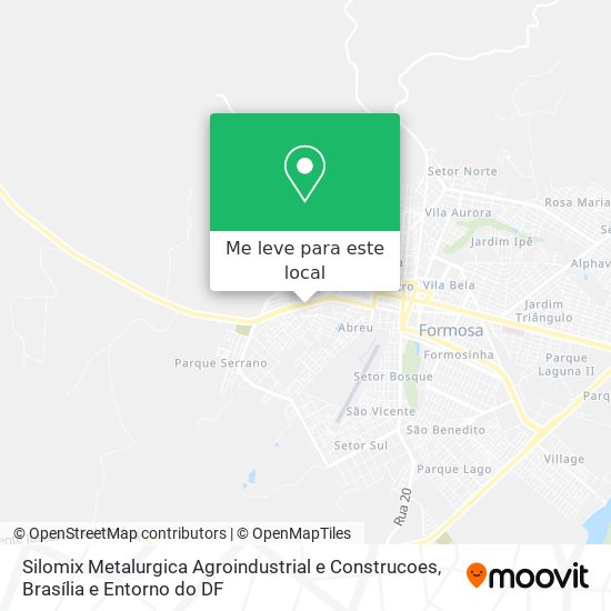 Silomix Metalurgica Agroindustrial e Construcoes mapa