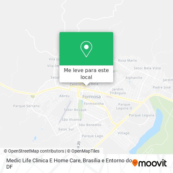 Medic Life Clinica E Home Care mapa