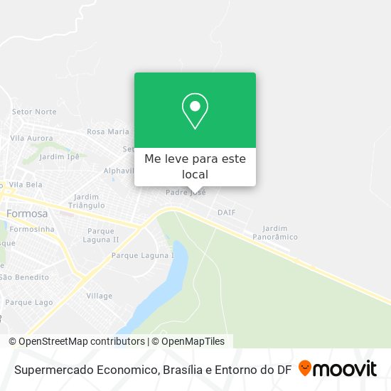 Supermercado Economico mapa