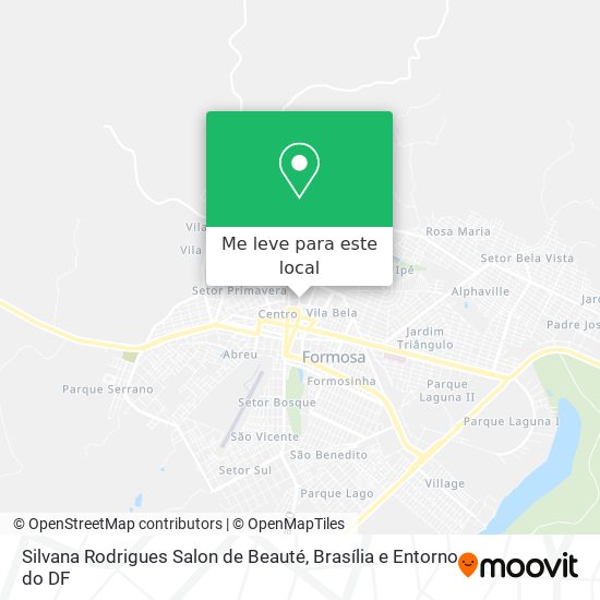 Silvana Rodrigues Salon de Beauté mapa