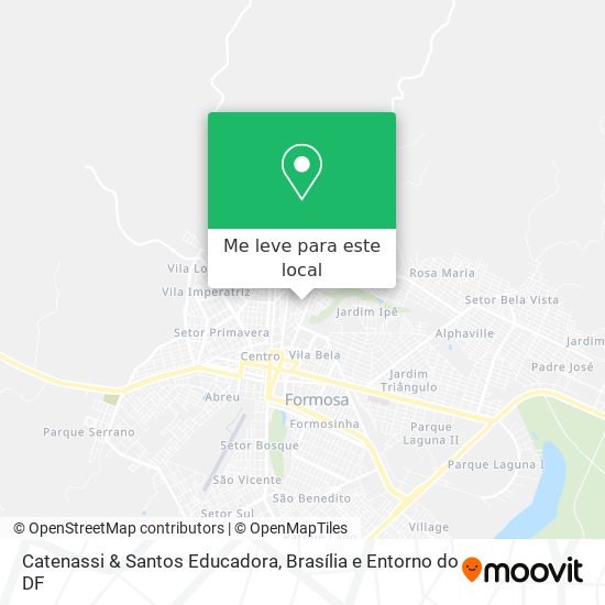 Catenassi & Santos Educadora mapa