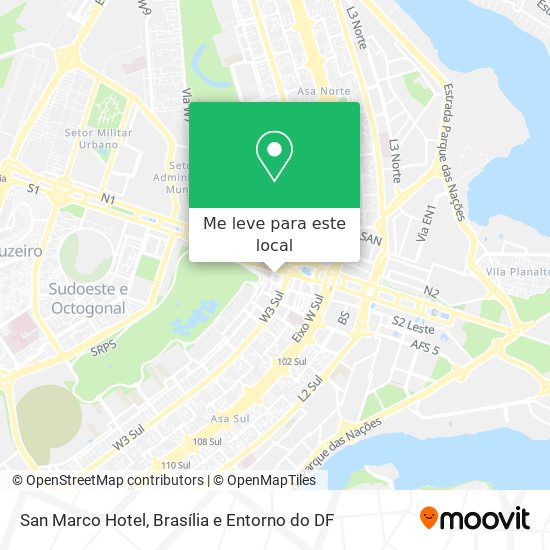 San Marco Hotel mapa