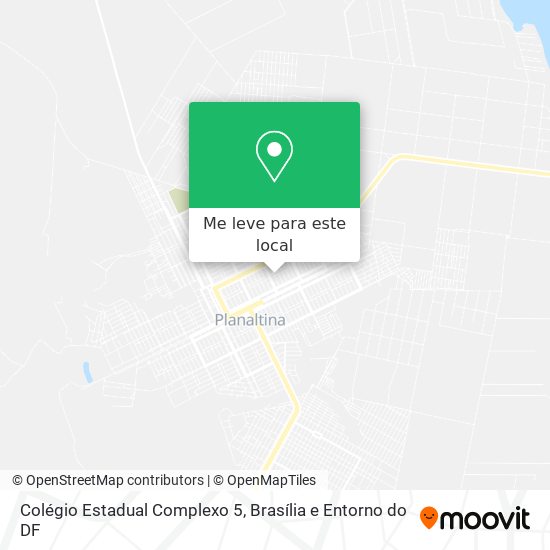 Colégio Estadual Complexo 5 mapa
