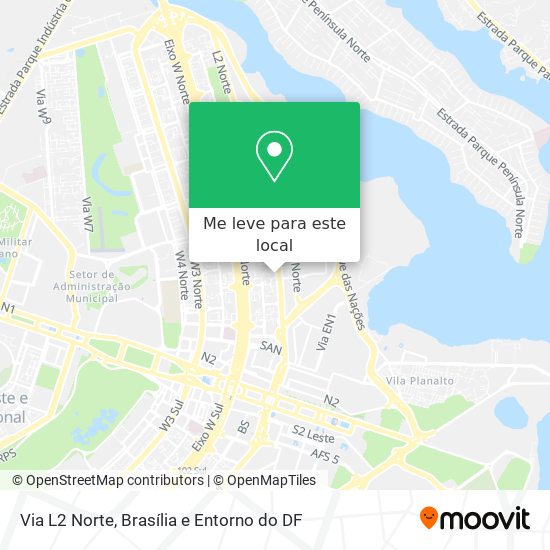 Via L2 Norte mapa
