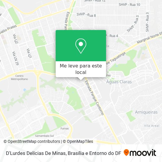 D'Lurdes Delícias De Minas mapa