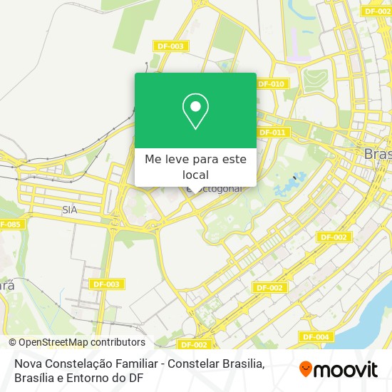 Nova Constelação  Familiar - Constelar Brasilia mapa