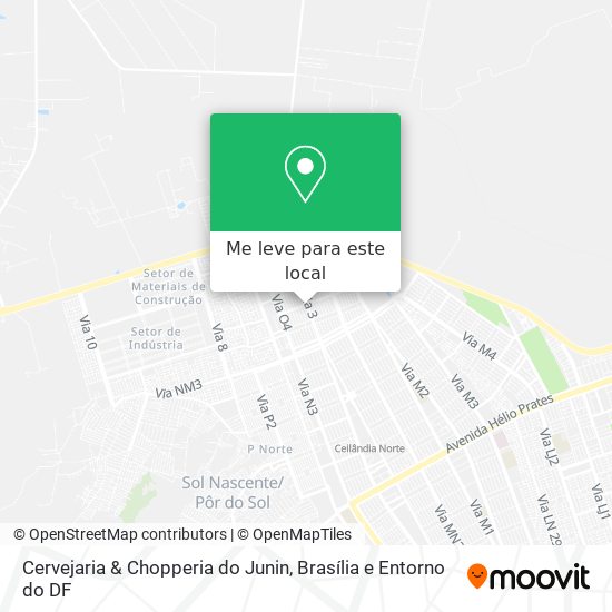 Cervejaria & Chopperia do Junin mapa