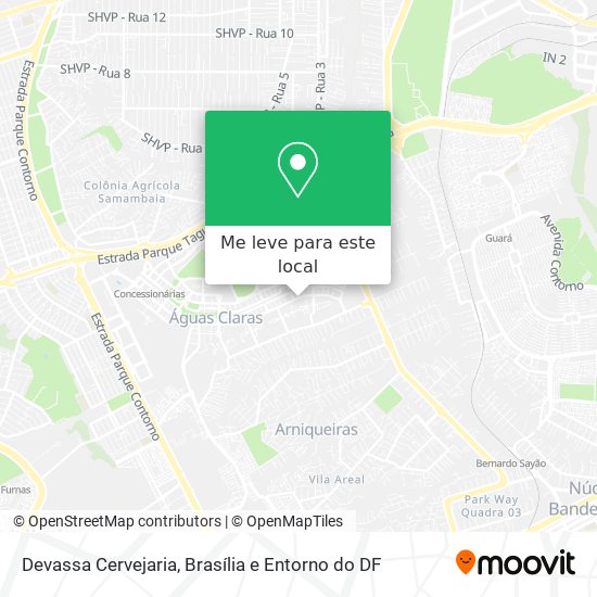 Devassa Cervejaria mapa