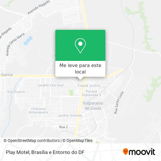 Play Motel mapa