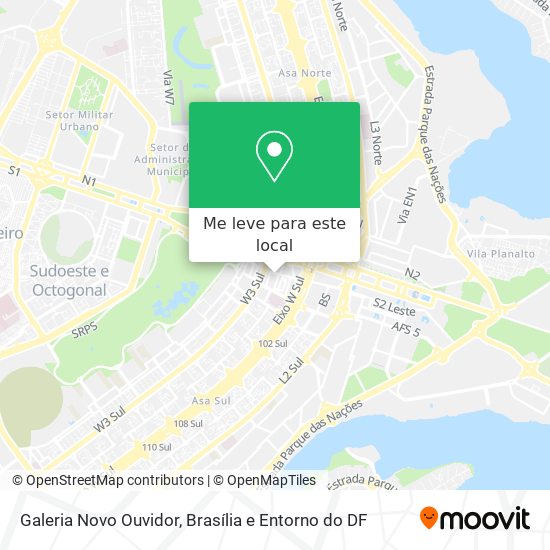 Galeria Novo Ouvidor mapa