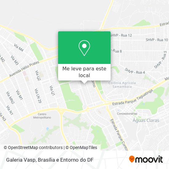 Galeria Vasp mapa