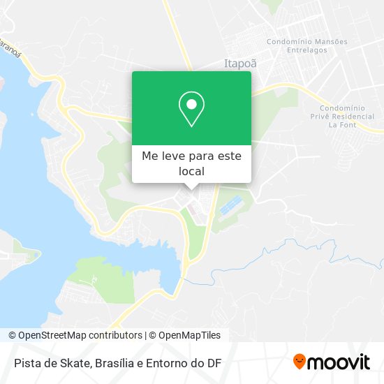 Pista de Skate mapa