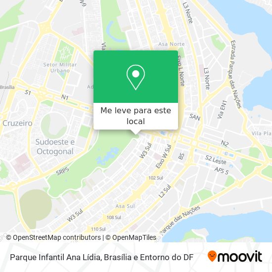 Parque Infantil Ana Lídia mapa