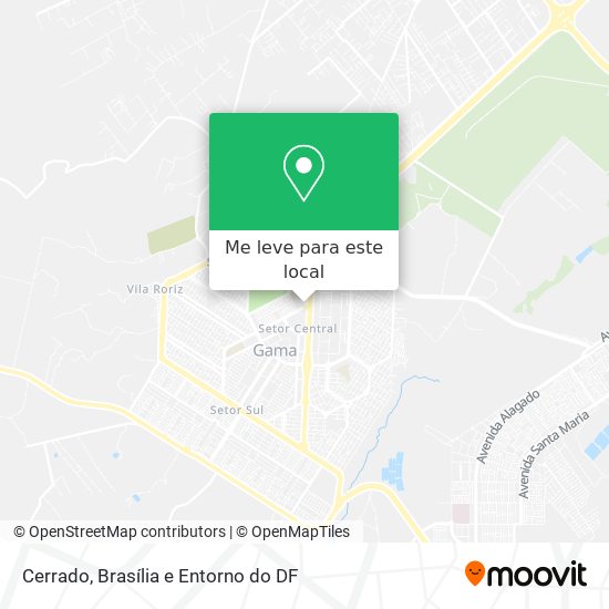 Cerrado mapa