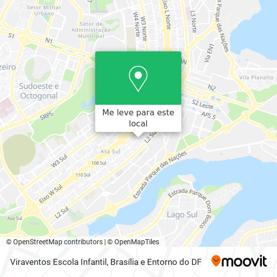 Viraventos Escola Infantil mapa